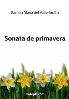 Libro Sonata de primavera