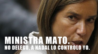 Ana Mato va al tenis con dinero público 