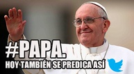 El papa estrella de Twitter