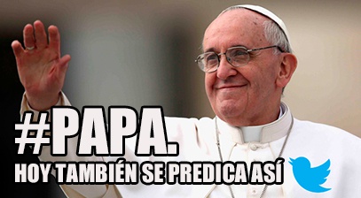 El papa estrella de Twitter