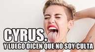 Miley Cyrus asignatura en la universidad