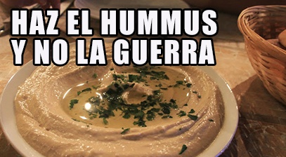 El hummus de la paz